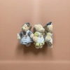 plush toy teddy bear long fleece short fleece plush material living room decoration piece Specification image